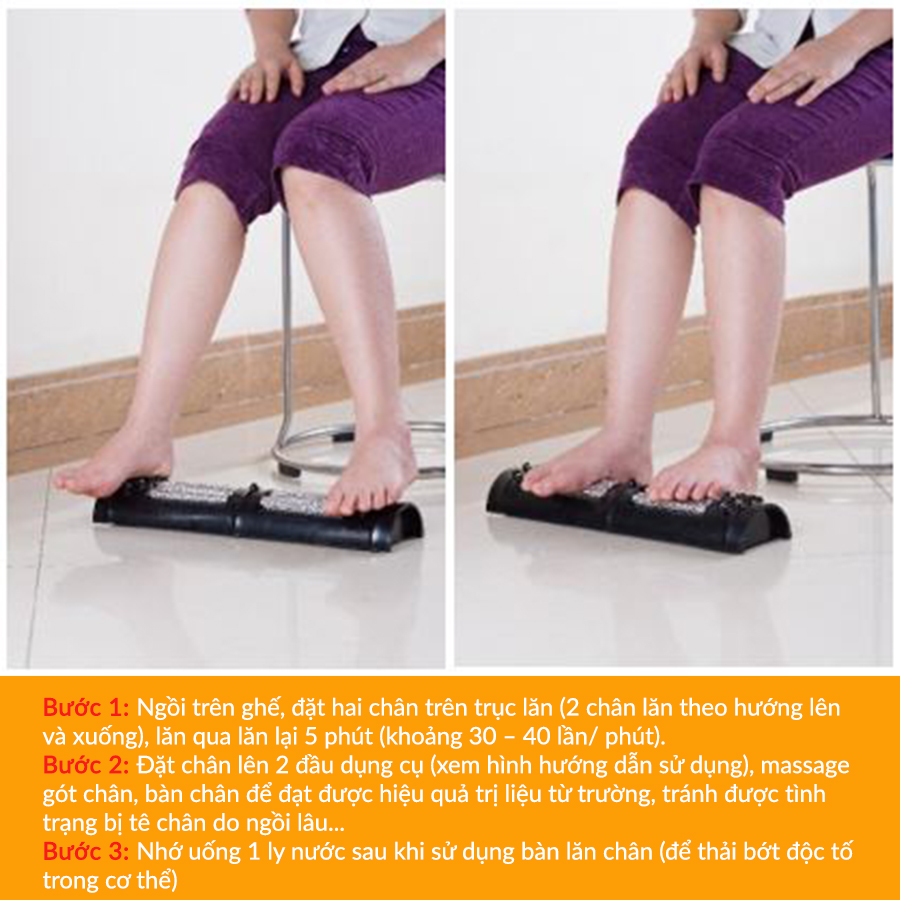 Dụng cụ massage bàn lăn chân Duy Thành YMS03