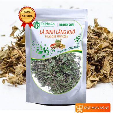 Lá đinh lăng khô 500g Tấn Phát, Lợi sữa, Ngủ ngon