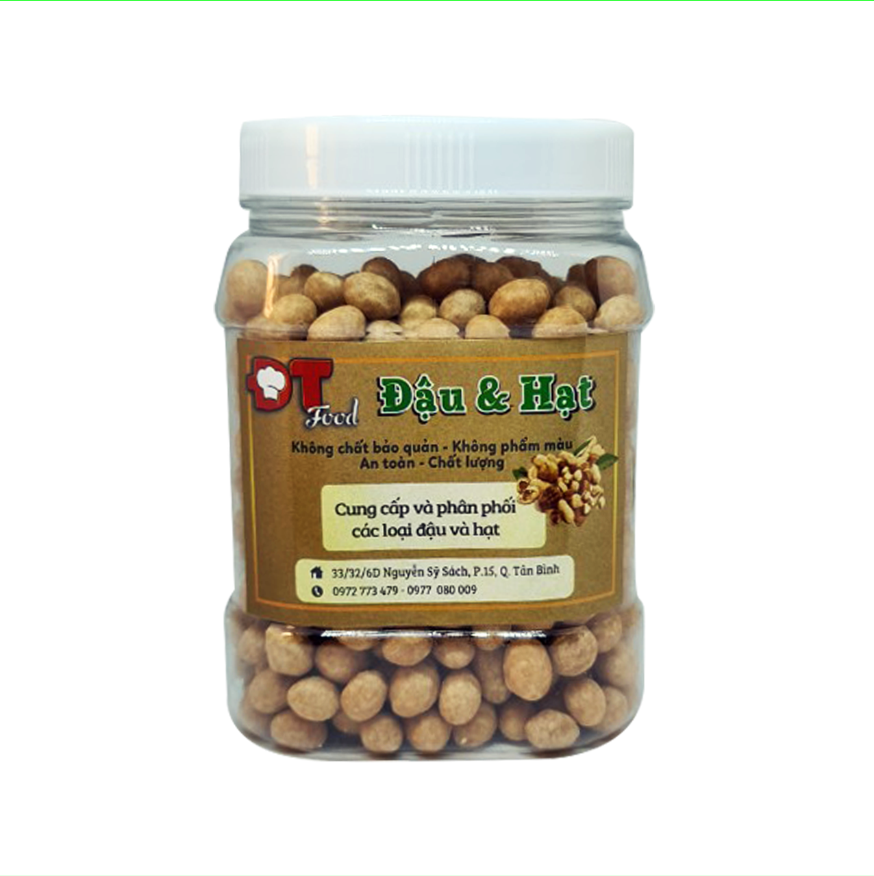Đậu phộng da cá nước cốt dừa DTFood 500g