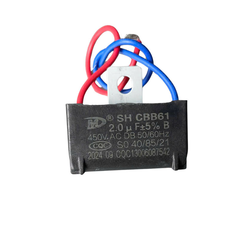 Tụ kapa - 2.0µF ±5%, 450V AC trong các mạch điện quạt, máy bơm nước, và các thiết bị công nghiệp - LinhKien HD