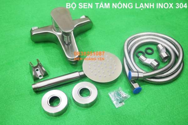 BỘ SEN TẮM NÓNG LẠNH INOX 304