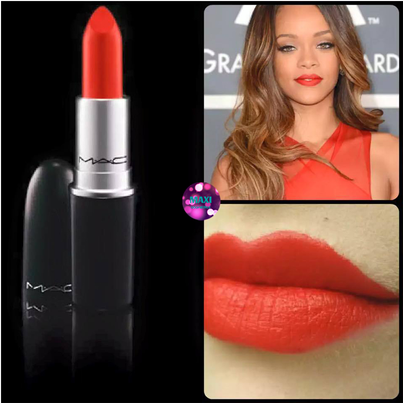 Son MAC Lady Danger 607 - Màu Đỏ Cam (Dòng Matte)