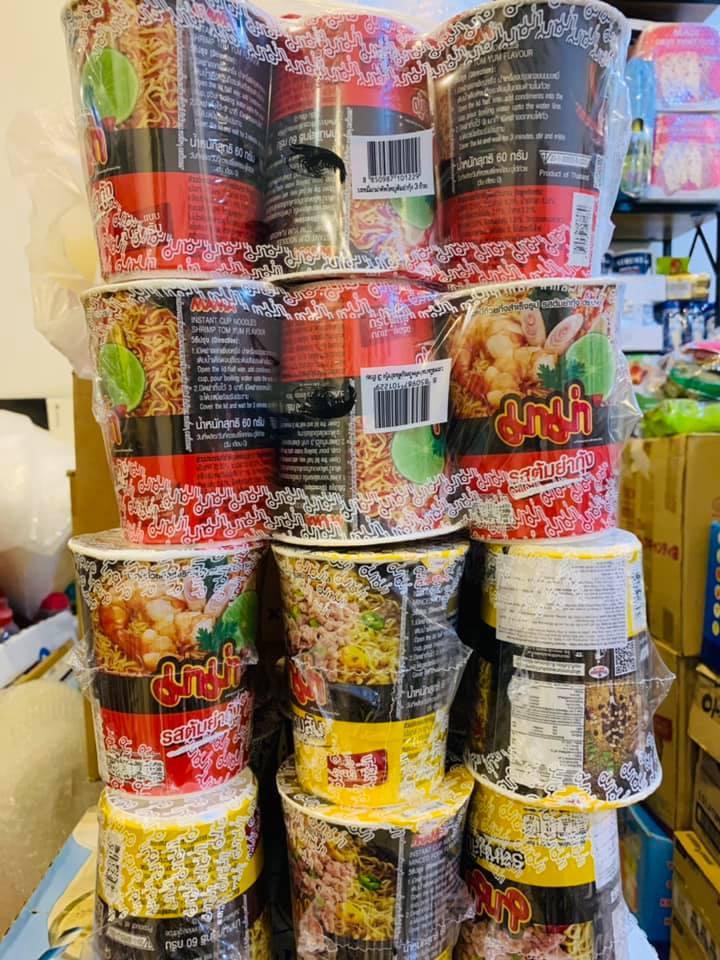 [HCM]LỐC 6 LY MÌ TÔM CHUA CAY MAMA THÁI LAN