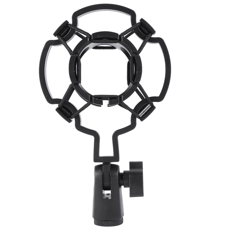 Universal Professional Condenser Microphone Mic Shock Mount Holder Studio Recording Bracket For Large Diaphram Mic Clip