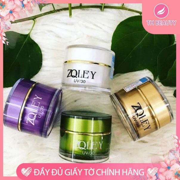 [Chính hãng] Kem Zoley 10gr 4 chức năng (Trắng dưỡng da, Tím Nám, Xanh Mụn, Vàng Lão hóa)
