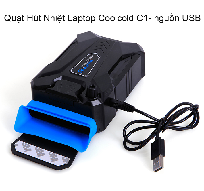 [HCM]Quạt Hút Nhiệt Laptop C1- nguồn USB 5V