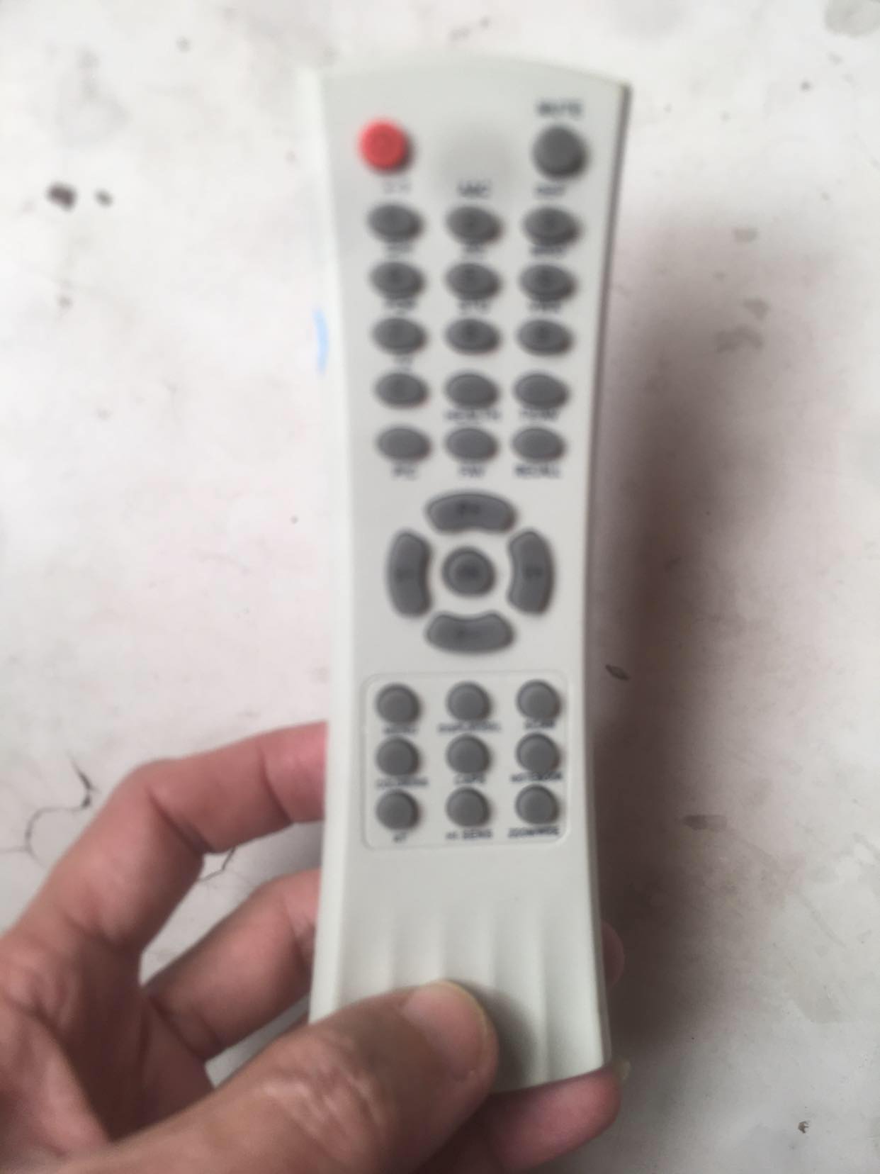 Remote Tivi TCL Dòng CRT Mẫu Trắng