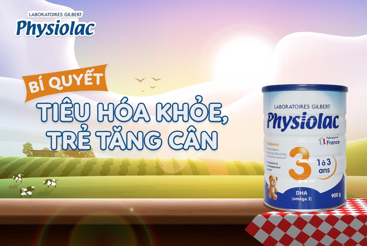 [Mẫu mới] Sữa Physiolac số 3 900g