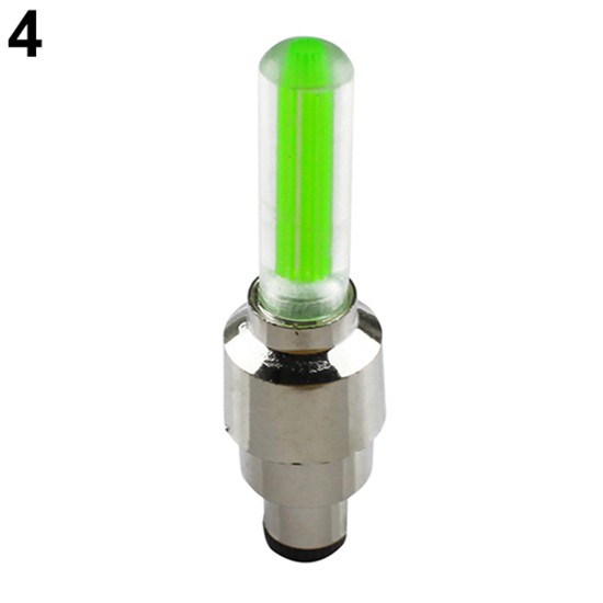 Đèn LED gắn van lốp cho xe máy/ xe đạp phát sáng