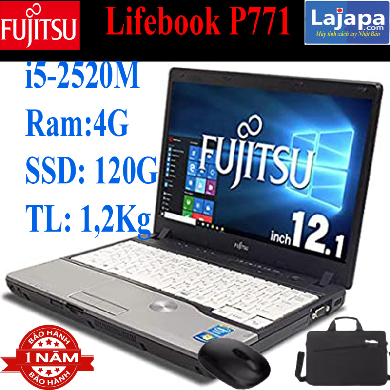 [XẢ KHO 3 NGÀY] [MADE IN JAPAN] Fujitsu LIFEBOOK P771/p772 12,1inch Laptop Nhật Bản LAJAPA Laptop giá rẻ máy tính xách tay cũ laptop cũ [Học Trực Tuyến], laptop core i5 cũ giá rẻ laptop cũ giá tốt nhất laptop văn phòng giải trí