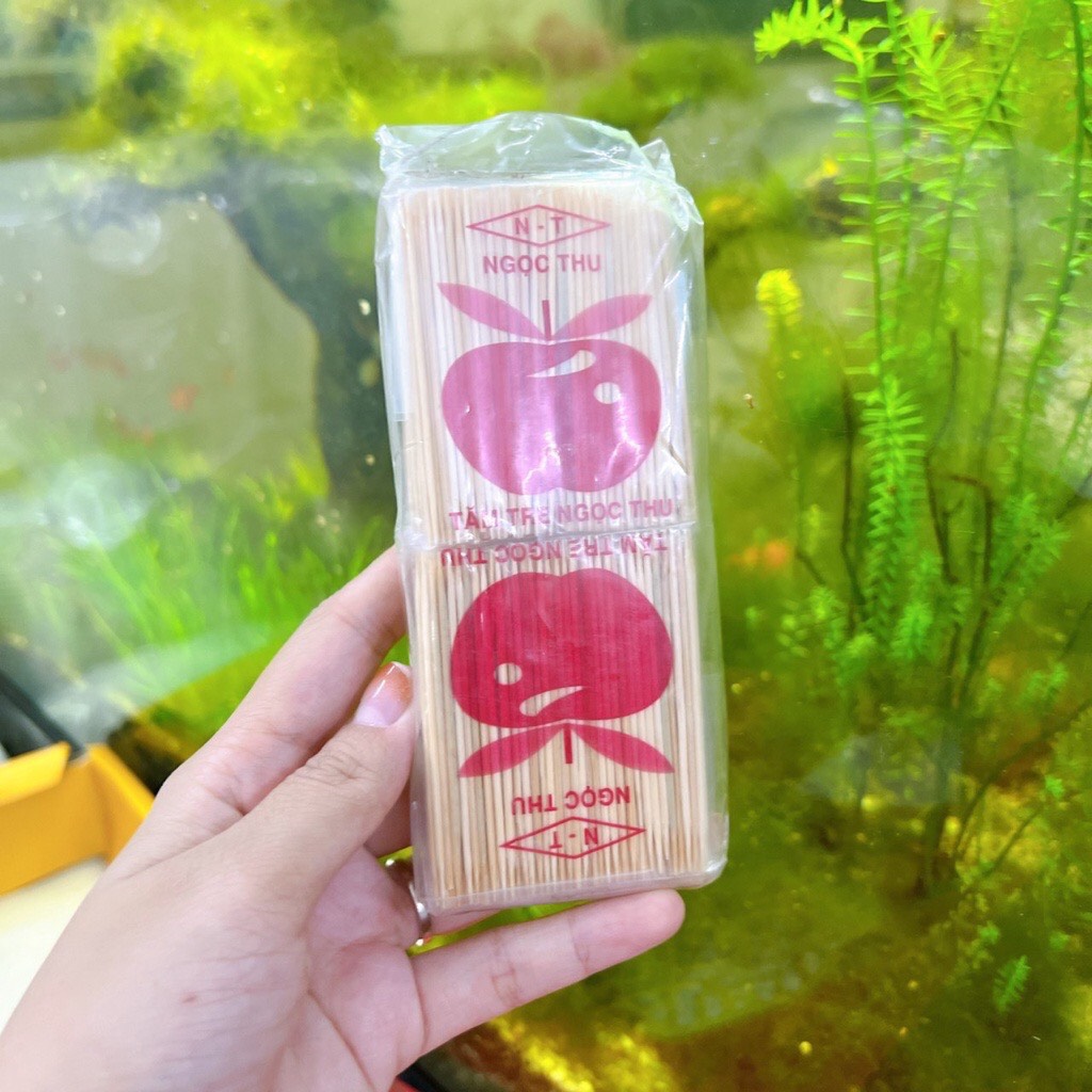 Combo 10 gói Tăm xỉa răng - tăm tre cao cấp Ngọc Thu