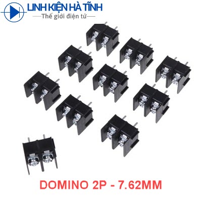 20 CÁI Cầu Đấu dây Domino CON 2 KF7.62-2P 7.62mm