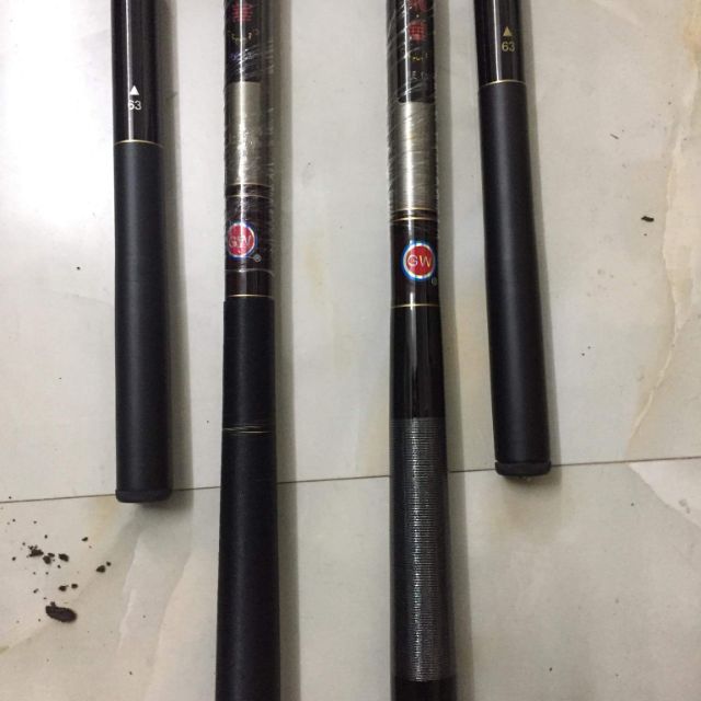 Cần câu tay lóng dài cao cấp gw high carbon 6h chất lượng từ 3m6 đến 7m2 có bu chống xoắn cước hàng loại 1 (