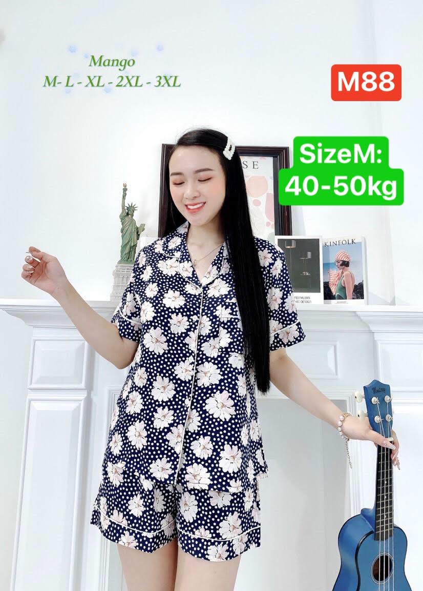 [ HCM ] Đồ bộ pijama lụạ thái quần đùi - Thoi trang nale