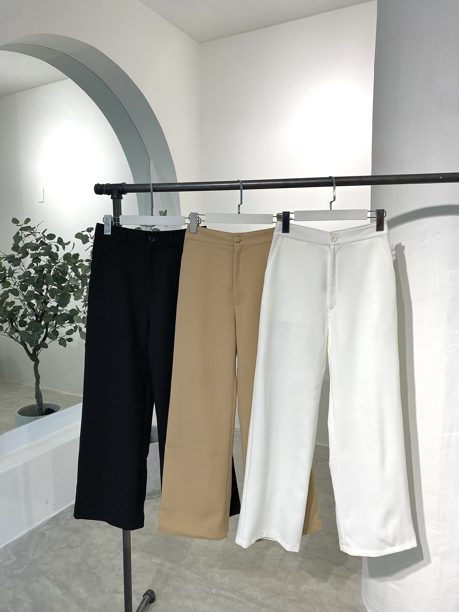 Quần ống rộng CHARMO form basic dễ mặc Basic Long Cullotes