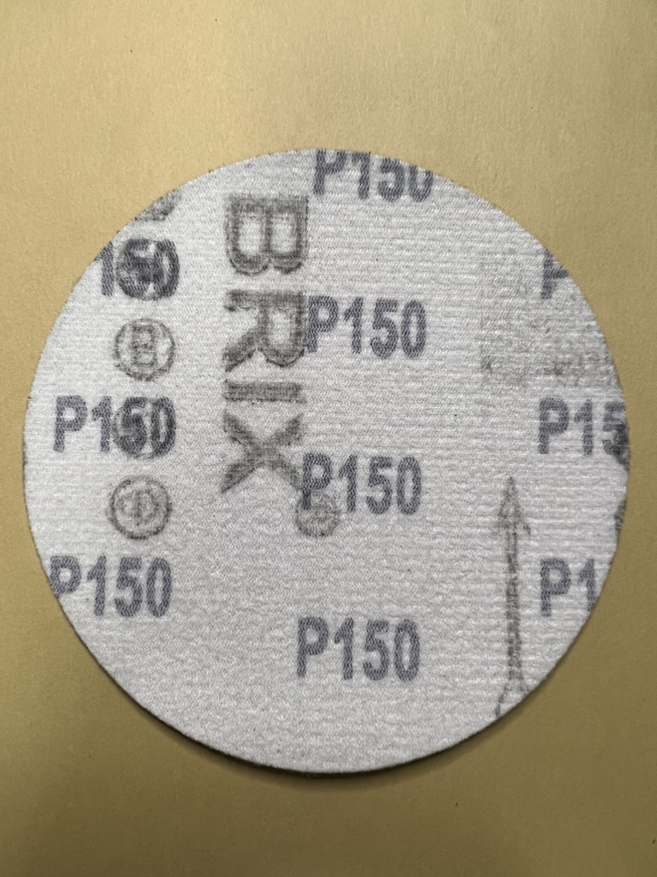 Nhám tròn đế lông brix 4 inch 100mm