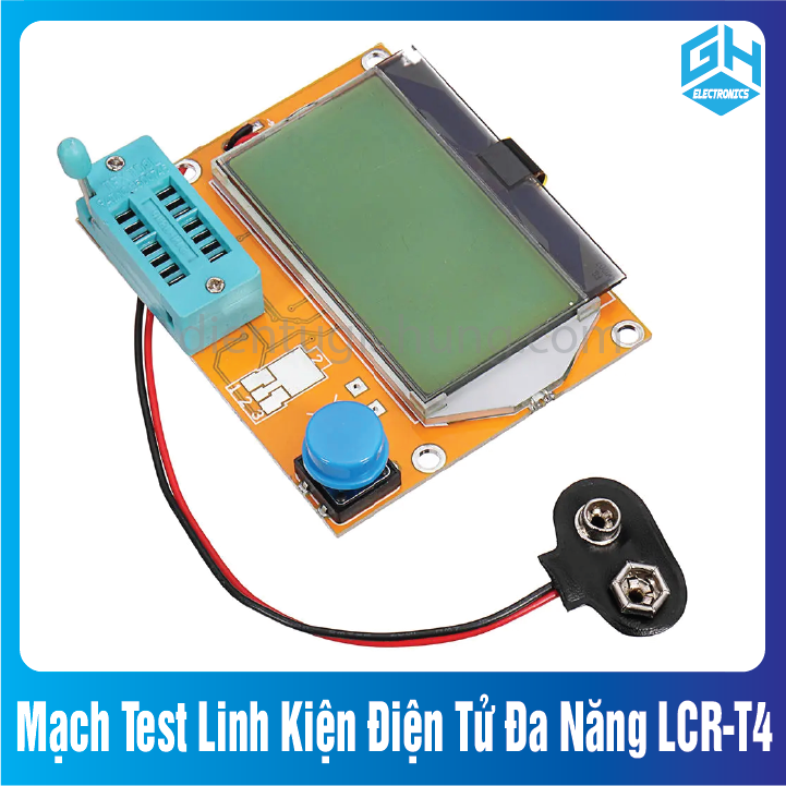 Mạch Test Linh Kiện Điện Tử Đa Năng LCR-T4