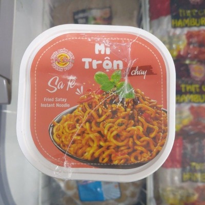 Mì Trộn Satế chay Âu Lạc 120g (Ly)