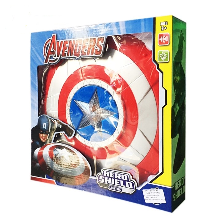 Bộ khiên Captain America có sử dụng pin