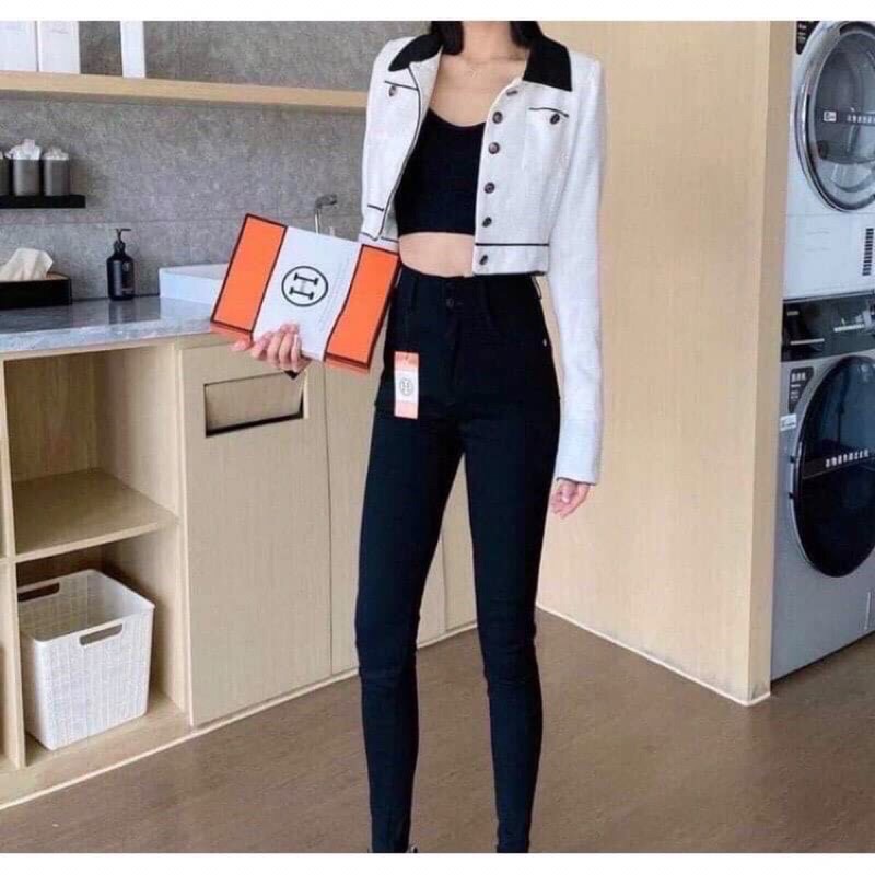 QUẦN LEGGING NỮ CẠP CAO 2 KHUY