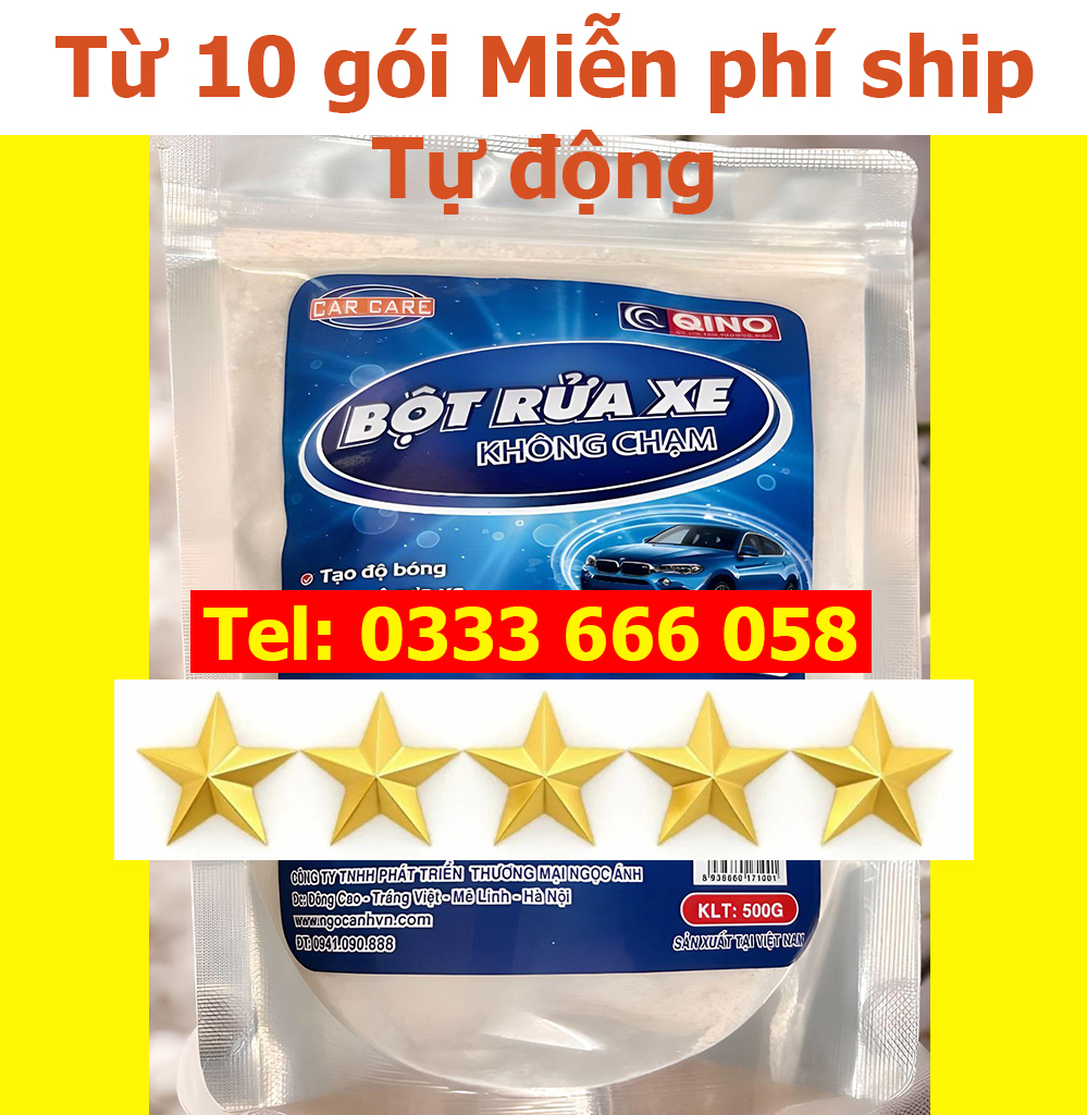 Bột rửa xe không chạm Qino 6.0 (Cao Cấp)