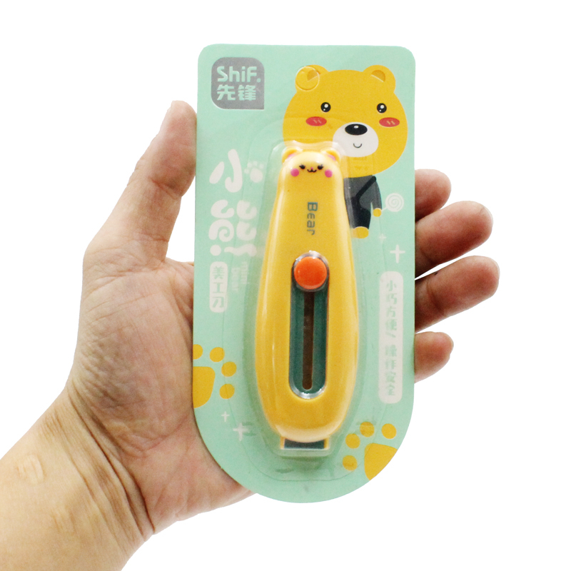 Dao rọc Giấy mini hình Gấu ShiF-8145