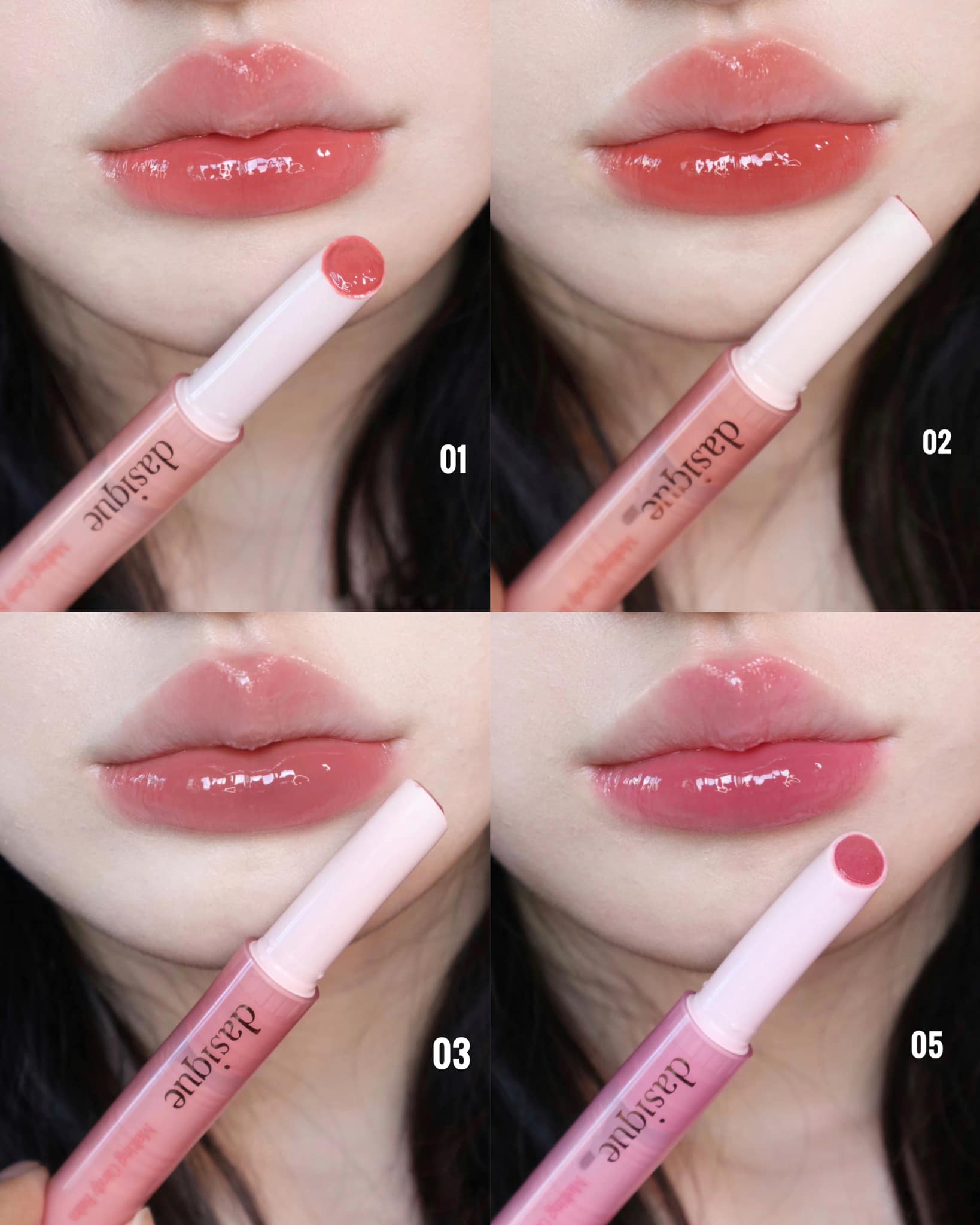 Son Dưỡng Môi Dasique Melting Candy Balm [FULL BỘ MÀU]