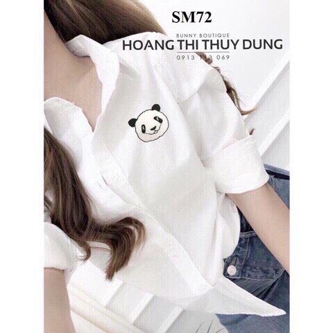 ÁO SƠ MI TRẮNG NỮ NHIỀU MẪU HÌNH THÚ ĐÁNG IU