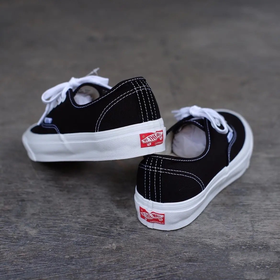 [SALE KHỦNG][TẶNG VỚ] GIÀY SNEAKERS NAM NỮ VANS AUTHENTIC CLASSIC BLACK/WHITE