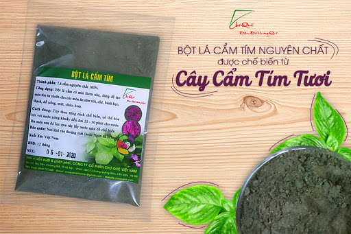 Bột lá cẩm tím 50g