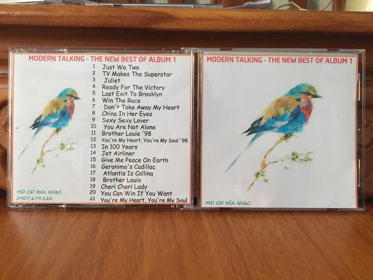 [MDCD] Bộ 3 Đĩa nhạc CD Quốc tế MODERN TALKING chọn lọc