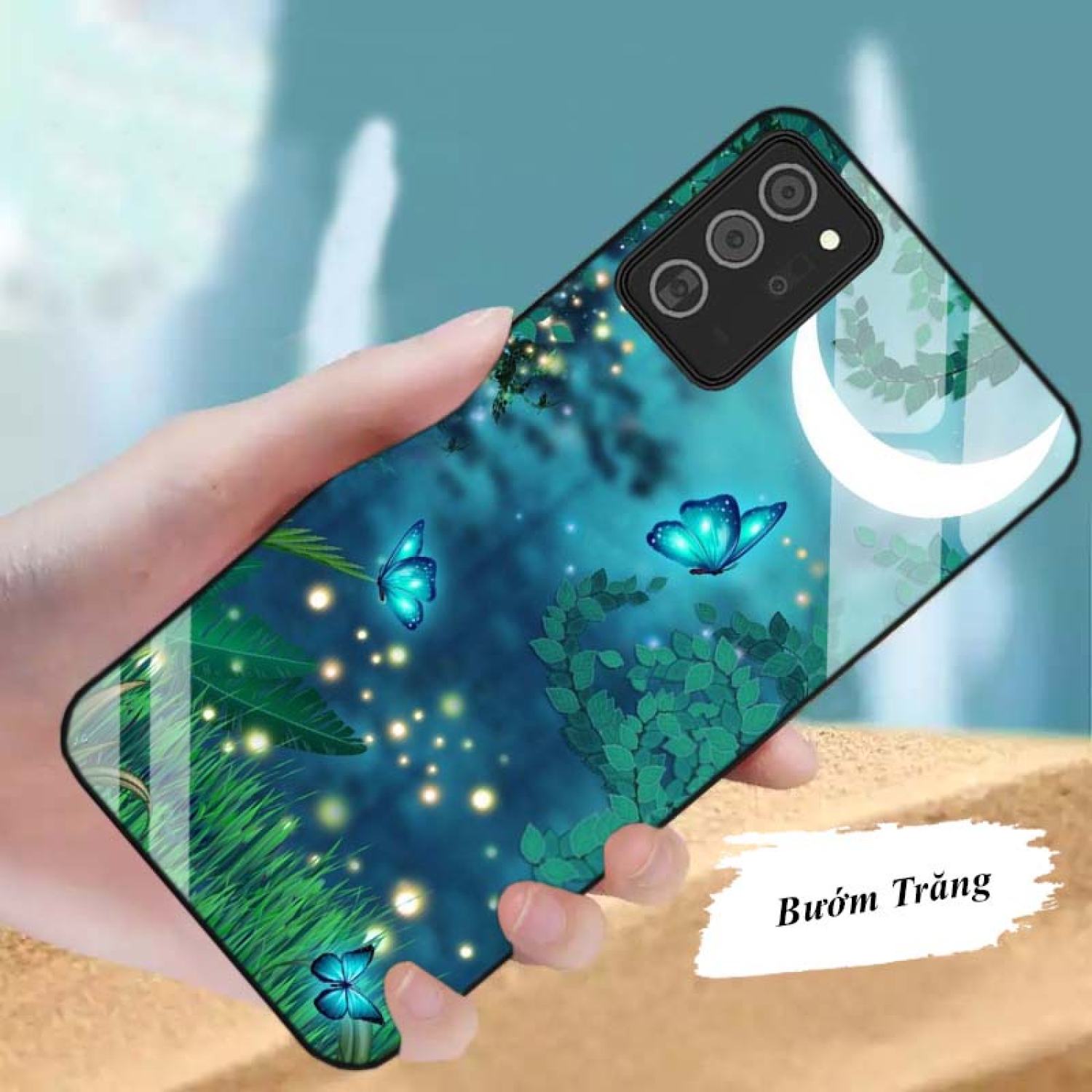 Ốp SAMSUNG Note 20, Note 20 Plus, Note 20 Ultra Lưng Kính Cường Lực Cao Cấp Mới ƞhất