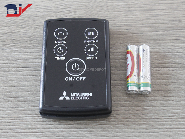 Quạt treo tường Mitsubishi W16-RA(xám đậm)