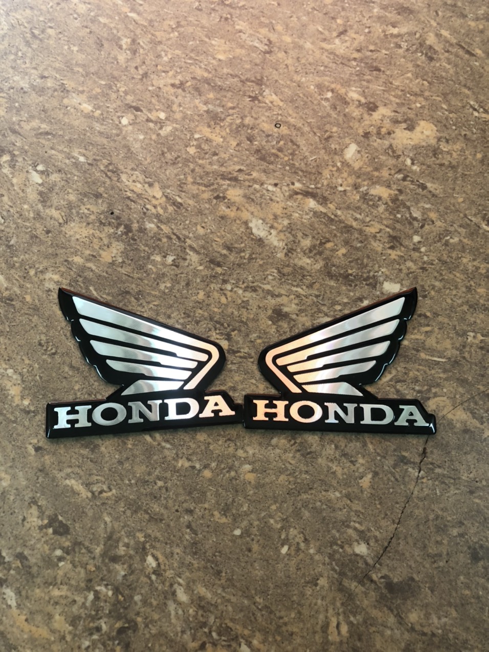Tem logo dán Honda Cánh chim xe máy
