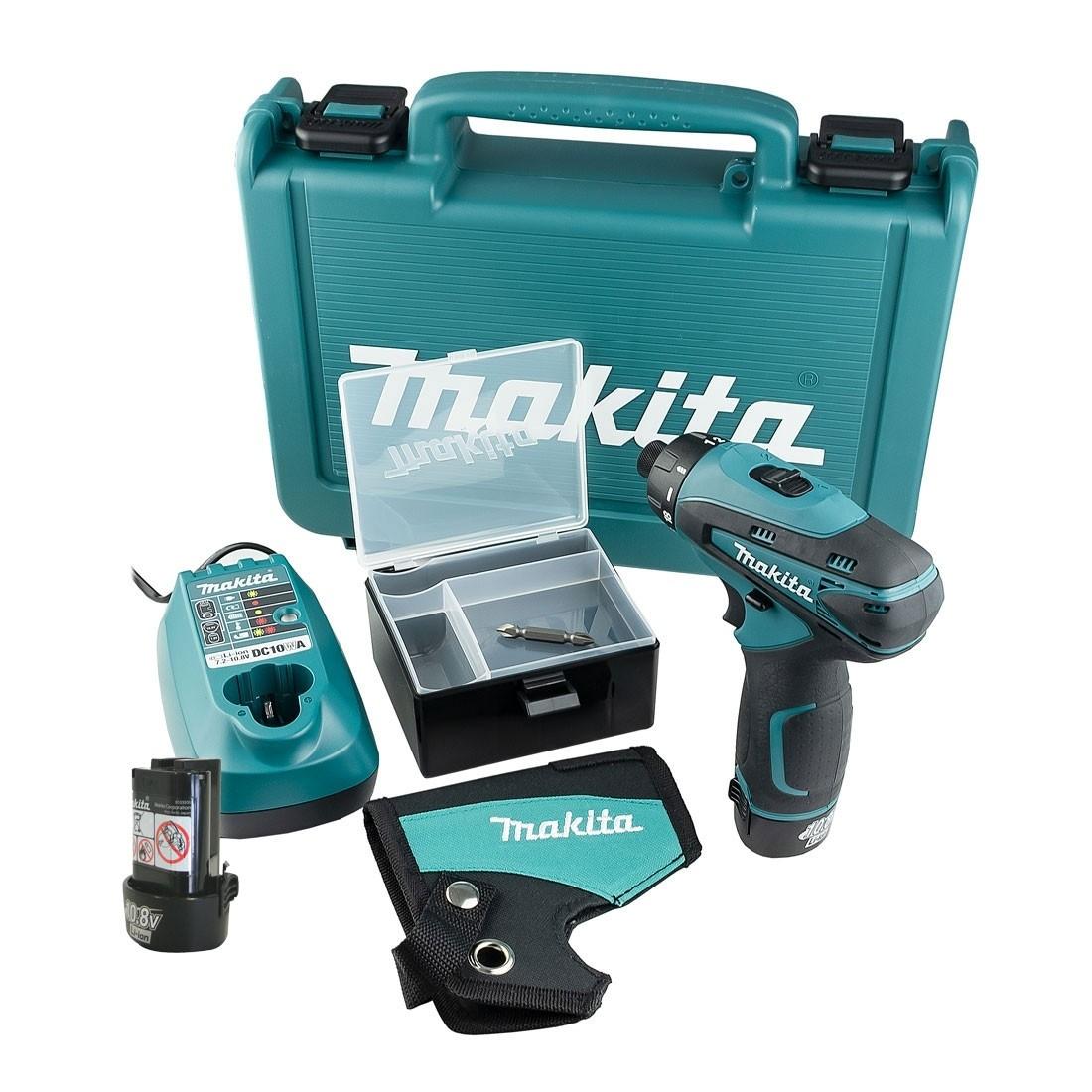 10.8V Máy khoan và vặn vít Makita DF030DWE