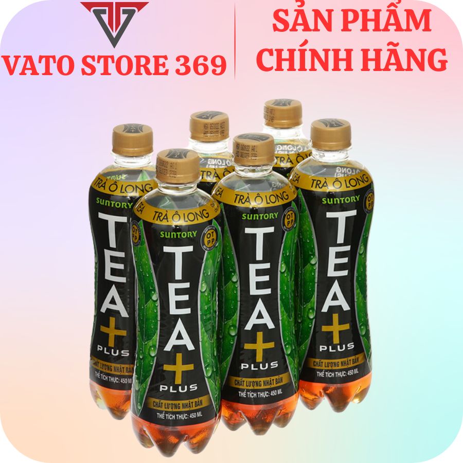 Trà ô long TEA+ PLUS chai 450ml