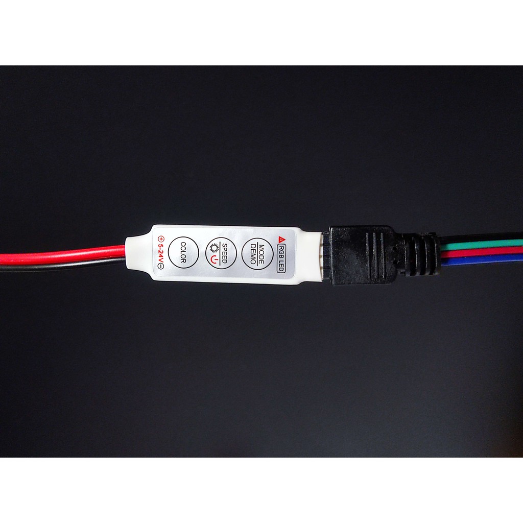 Mạch Điều Khiển Led Rgb 5-12-24Vdc 4 Chân