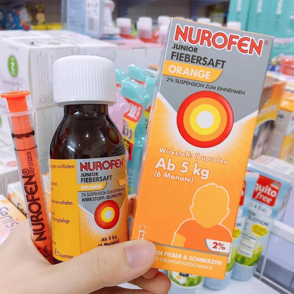Đồ uống hạ sốt Nurofen của Đức