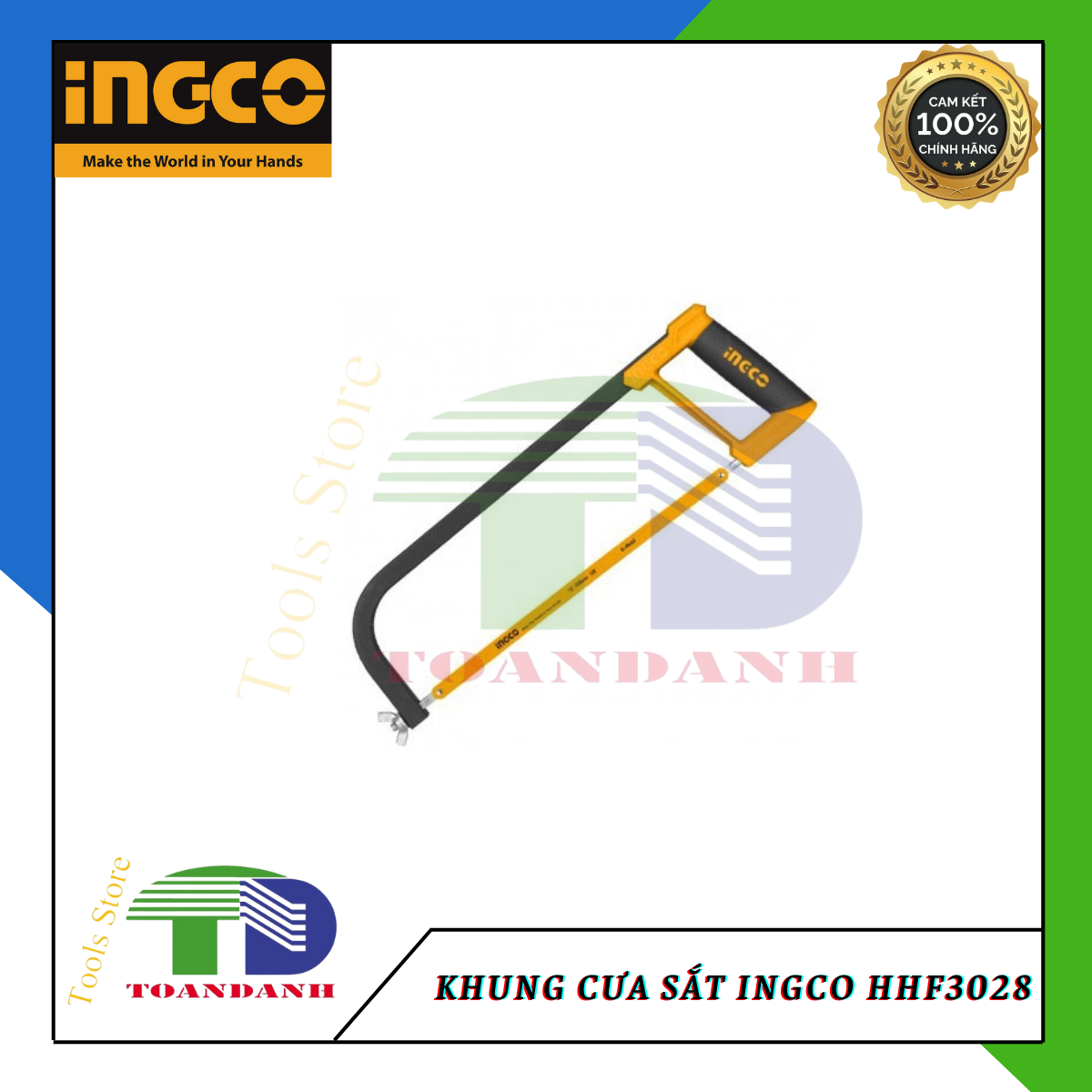 Khung cưa sắt ingco hhf3028