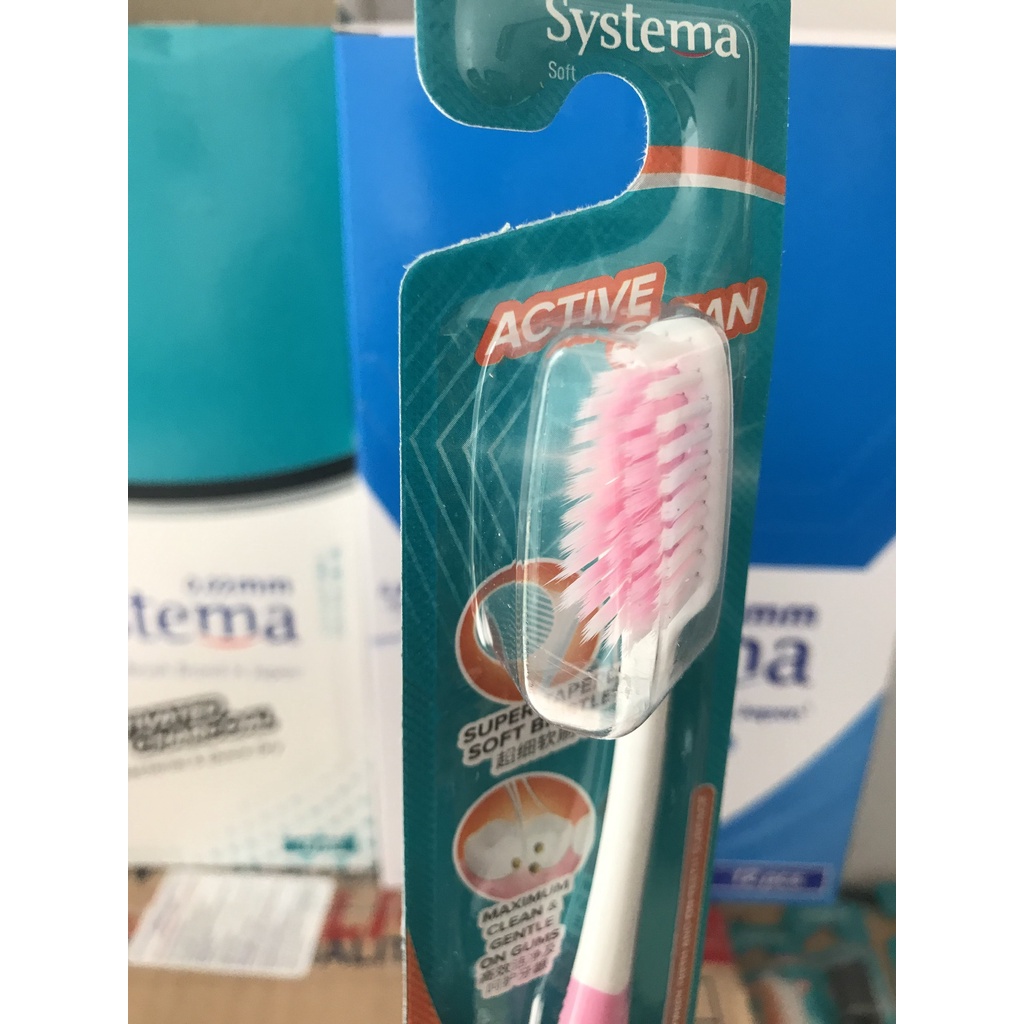 {Nhập khẩu chính hãng} Bàn Chải Đánh Răng Systema Số 1 Nhật Bản Mẫu Mới