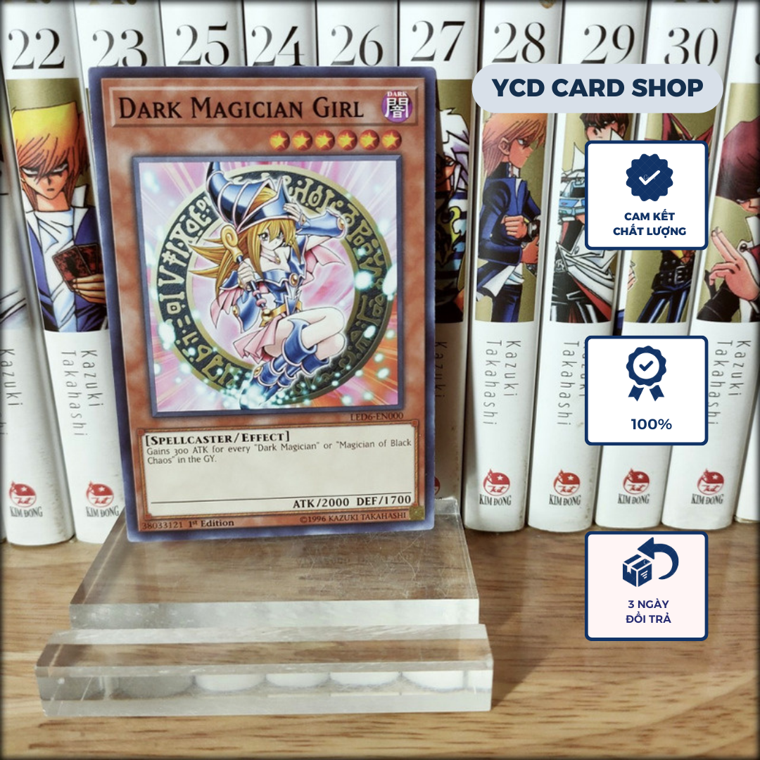 Thẻ bài yugioh Chính hãng Dark Magician Girl – Common