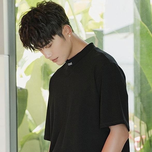 [HCM]Áo thun cổ cao nam CHIC-Đen - Lay Unisex