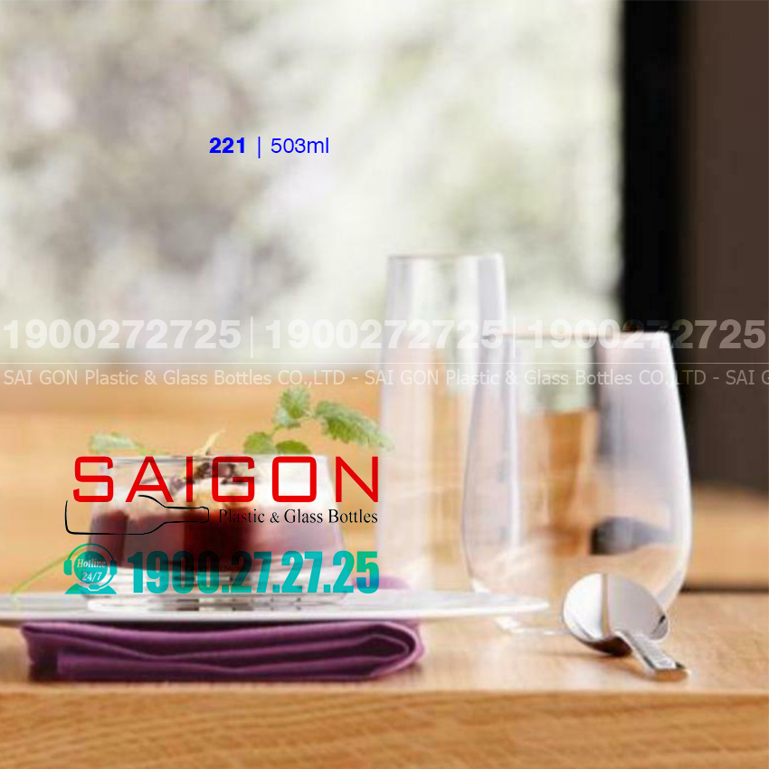 [HCM]Ly Thủy Tinh Libbey Stemless White Wi.ne 503ml | Nhập Khẩu E.U