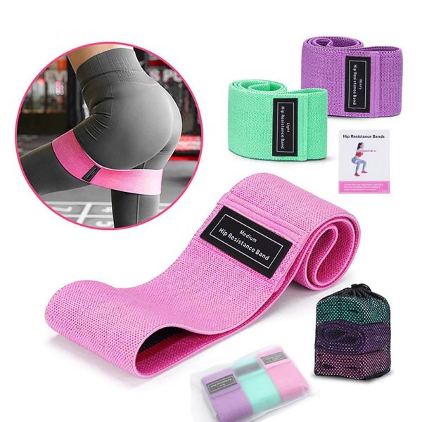 HCMC home gym elastic band | resistance elastic band | elastic zipper | butt strap | gym sports bfs
