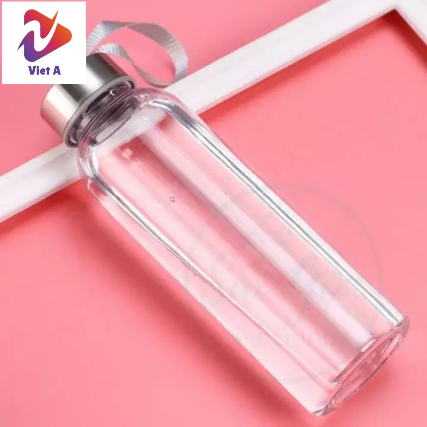 Combo 10 Bình chai thủy tinh 500ml có quai xách