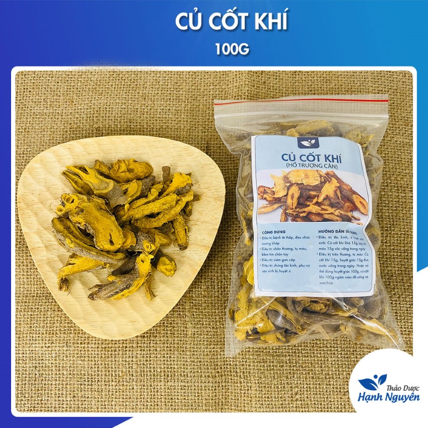 100g Củ Cốt Khí (Hổ Trượng Căn) - Thảo Dược Hạnh Nguyên