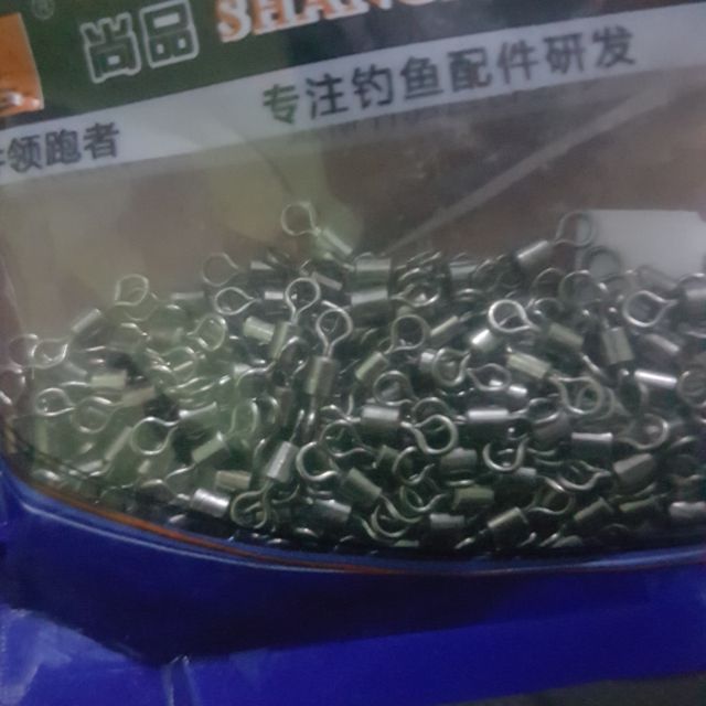 khóa link câu cá số 8 , 1 túi  (cam kết bán hàng chất lượng có bảo hành)