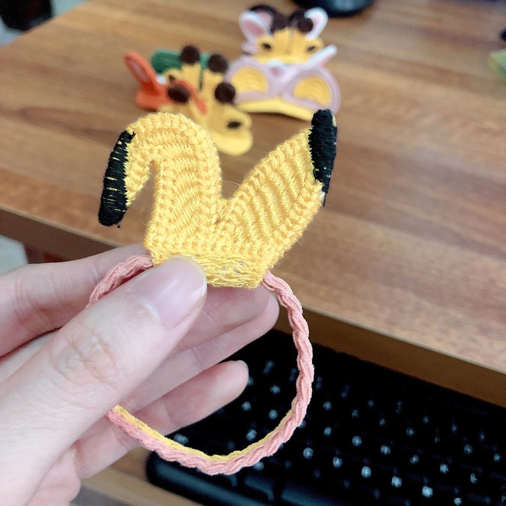 Thun cột tóc- tai thú xinh xắn cho bé Mimi Kids