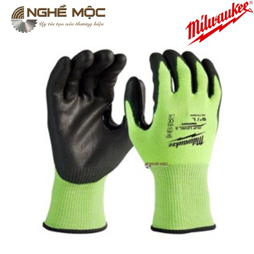 Găng tay chống cắt level 3 milwaukee 48-22-8932