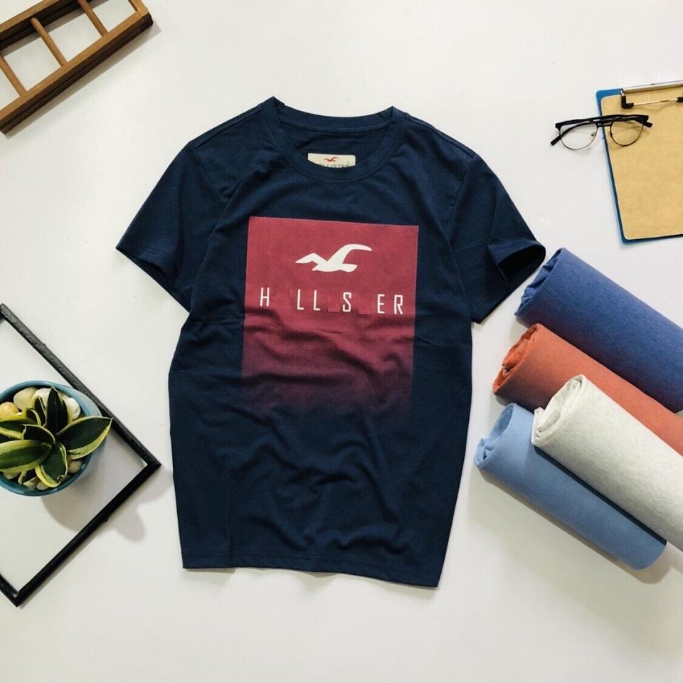 ÁO THUN NAM CỔ TRÒN HOLLIS THUN COTTON 100%